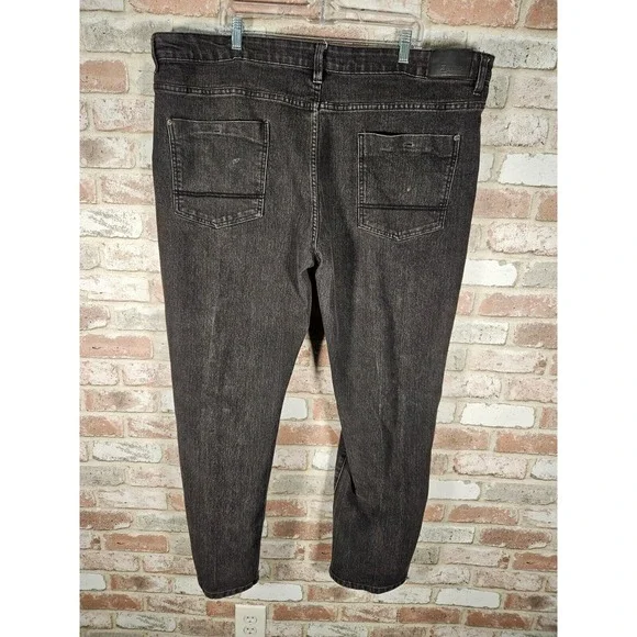 Southpole Jeans Men's Black Stretch Denim Skater Jeans‎ 46x32